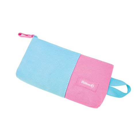 Noutăți Librăria Compas - Penar tip etui plat Wow Color Edition roz/turcoaz