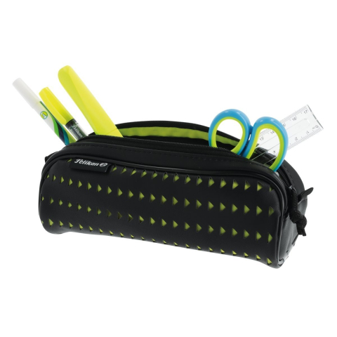 Penar tip etui Quattro Lasercut negru galben Pelikan [2]