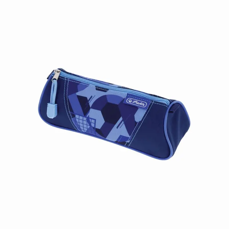 Penare tip etui - Penar tip etui triunghiular 1 compartiment Blue Goal Herlitz
