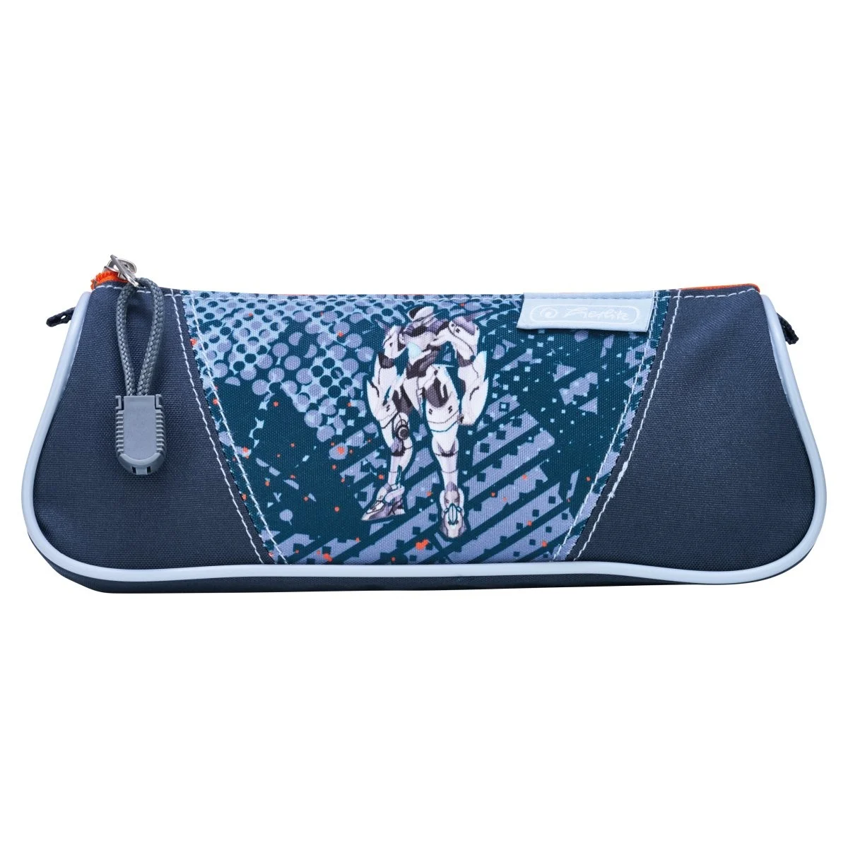 Penar tip etui triunghiular 21.5x8x7cm Herlitz mix fete baieti [4]