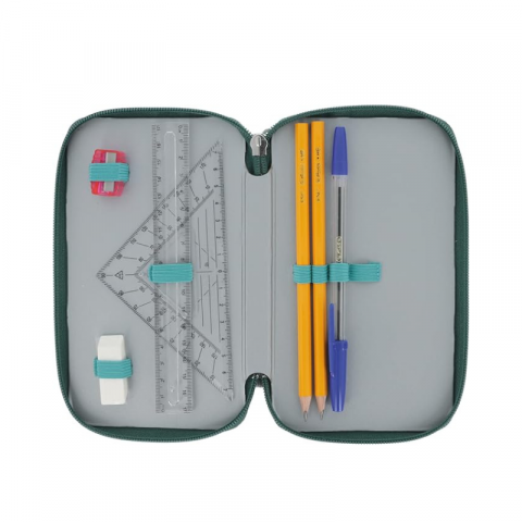 Penar verde echipat 2 compartimente Herlitz băieți [5]