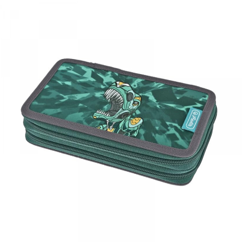 Penar verde echipat 2 compartimente Herlitz băieți [1]