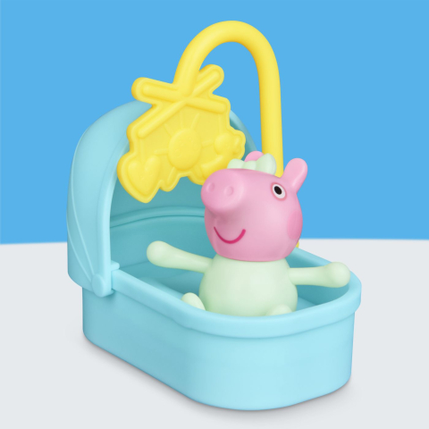 PEPPA PIG SET DE JOACA CAMERA LUI EVIE CU FIGURINE SI SI ACCESORII [8]