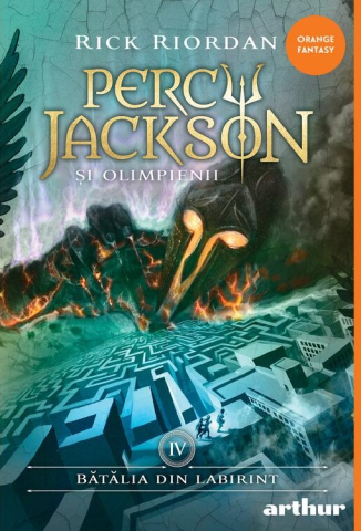 Povești și ficțiune pentru copii - Percy Jackson si Olimpienii - Vol. 4. Batalia din labirint - Rick Riordan