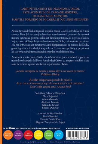 Percy Jackson si Olimpienii - Vol. 4. Batalia din labirint - Rick Riordan [1]