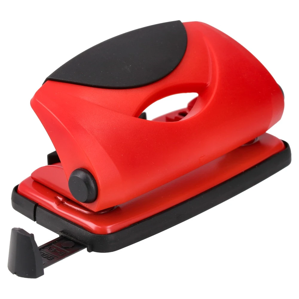 Instrumente și accesorii birou - Perforator 10 file rosu dril 40