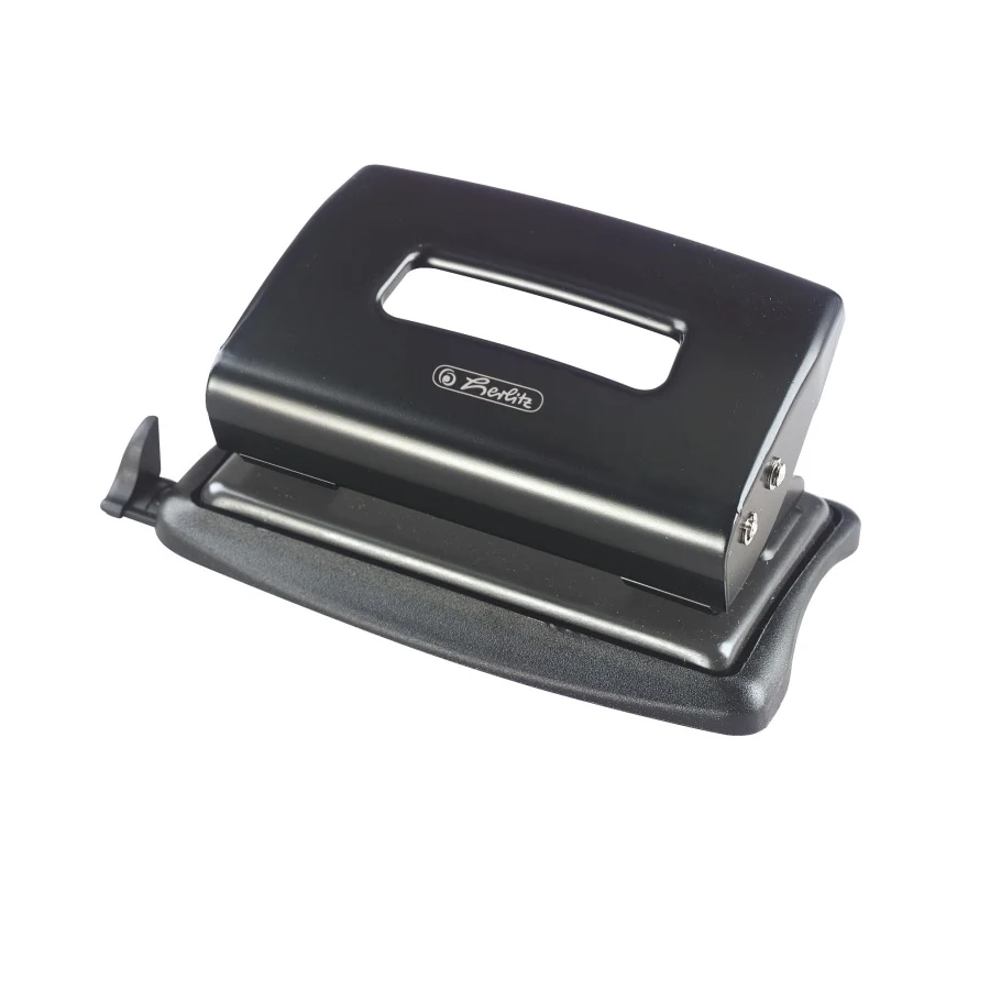 Instrumente și accesorii birou - Perforator birou metal negru Herlitz
