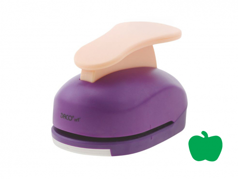Noutăți Librăria Compas - Perforator hobby DACO 7.6 cm măr