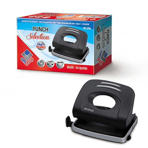 Instrumente și accesorii birou - Perforator plastic 20 coli Selection Offishop