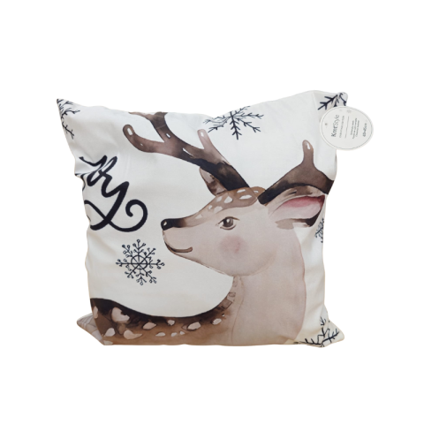 Perna decorativa Craciun maro 45x45cm [2]