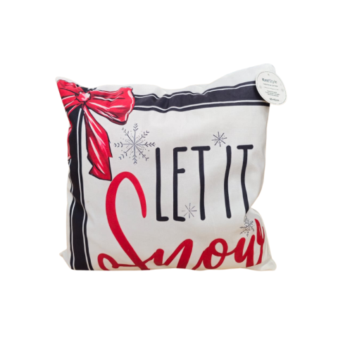 Perna decorativa Craciun motiv festiv 45x45cm [3]