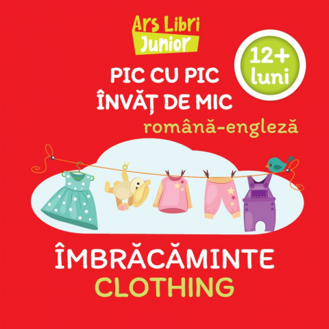 Noutăți Librăria Compas - Pic cu pic invat de mic: Imbracaminte. Editie bilingva