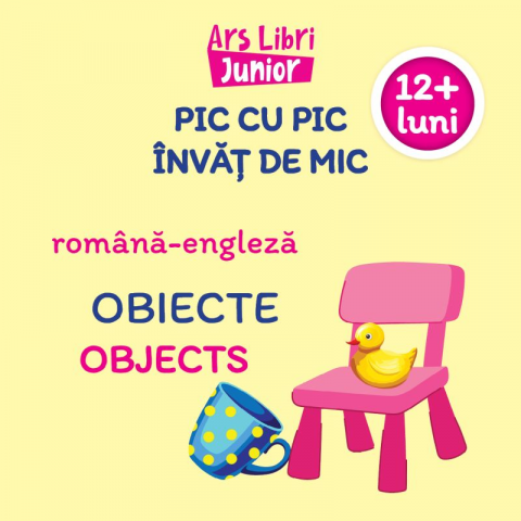 Noutăți Librăria Compas - Pic cu pic invat de mic: Obiecte. Editie bilingva