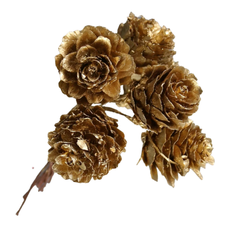 Noutăți Librăria Compas - Pick con de brad bronz 13 cm