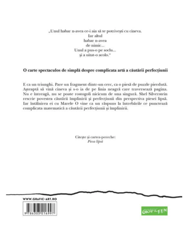 Piesa lipsa se intalneste cu marele - O Shel Silverstein [1]