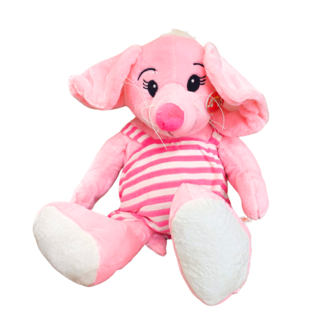 Jucării de pluș - Pink mouse roz 38 cm