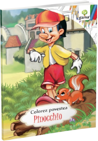 Cărți de colorat - Pinocchio