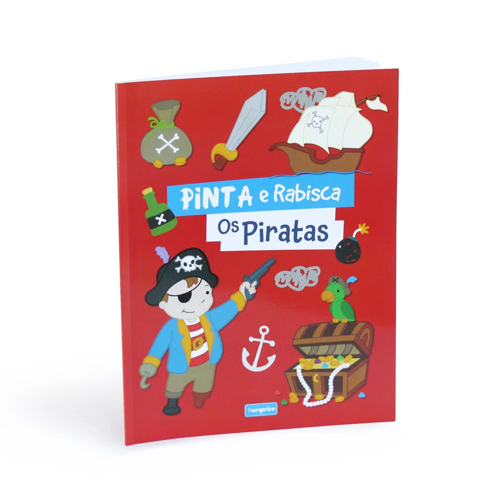 Cărți de colorat - Pinta e Rabisca Pirati