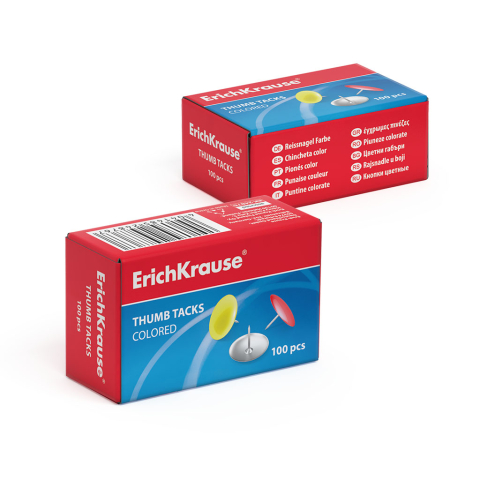 Birotică și accesorii birou - Pioneze colorate 100/cut erich erk024876