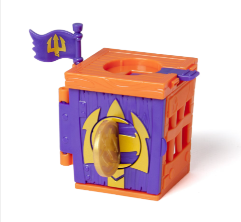 Set de joaca Piratix Fortress Golden Treasure cu figurina si moneda [1]