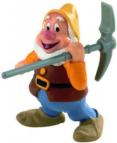 Jucării și jocuri - Figurina Piticul Happy 5.5 cm Bullyland
