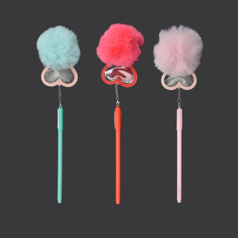 Pix 0.5mm cu pompon inimioara [4]