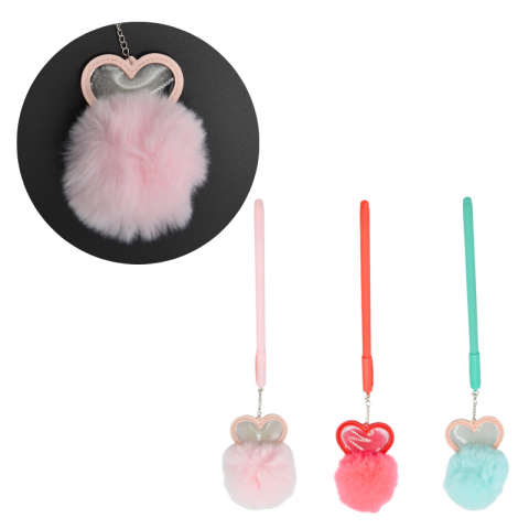 Pixuri - Pix 0.5mm cu pompon inimioara