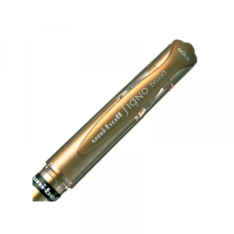 Pix gel Uni-Ball Signo Broad gold [1]