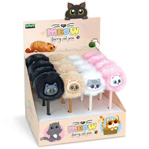 Pix 3D Furry Cat Lebez culori diferite [1]