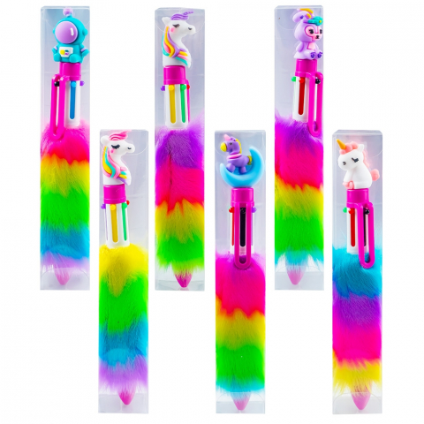 Pix 6 culori de scriere unicorn cu plus [1]