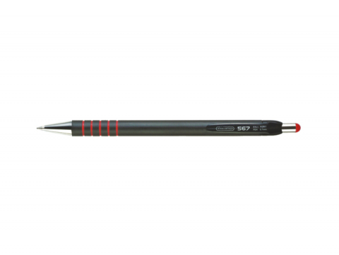 Noutăți Librăria Compas - Pix 567 rosu 0.7 mm Aihao