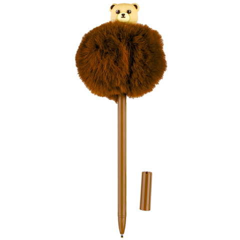 Pix cu cerneala termosensibila 0.7 mm albastru Pompom model ursulet Centrum [3]