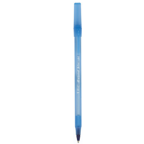 Birotică și accesorii birou - Pix unica folosinta 0.4 mm albastru Round Stic BIC