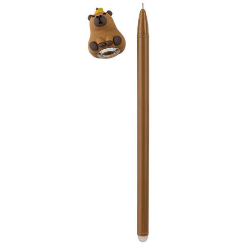 Pix cu cerneala termosensibila si radiera 0.5 mm albastru Capybara Centrum [4]