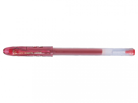 Rechizite școlare - Pix cu gel Super Gel Pilot 0.7 mm rosu