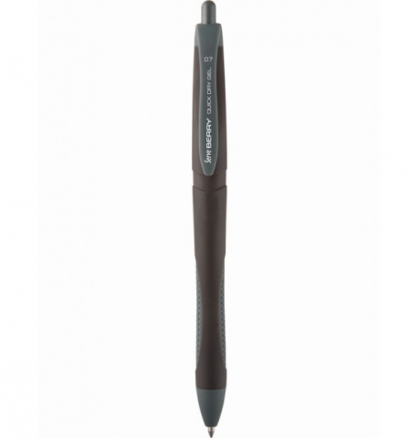 Rechizite școlare - Pix cu gel Berry 0.7 mm negru Serve