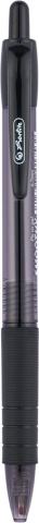 Rechizite școlare - Pix cu gel 0.7 mm negru Smoothy Herlitz