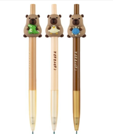 Pixuri - Pix cu gel Strigo Capybara cerneala albastra