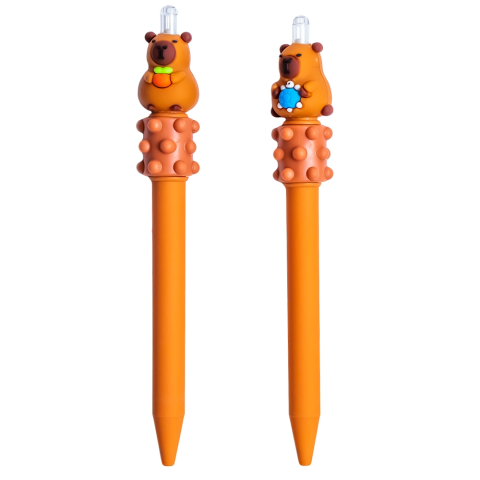 Pix cu gel albastru 0.5 mm model Capybara [1]