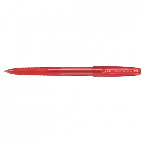 Birotică și accesorii birou - Pix cu grip Pilot Supergrip G rosu varf mediu