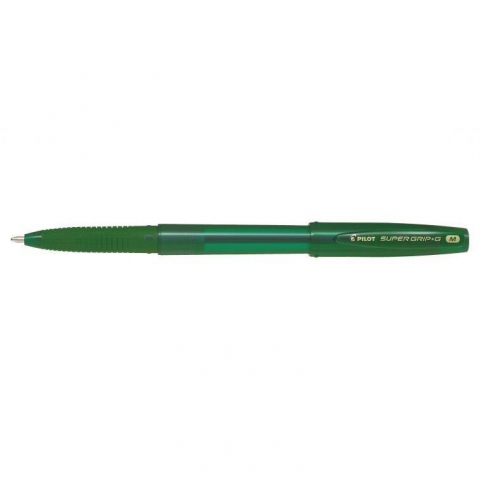 Birotică și accesorii birou - Pix cu grip Pilot Supergrip G verde varf mediu