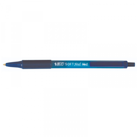 Pix cu mecanism albastru 0.4 mm Soft Feel BIC [1]
