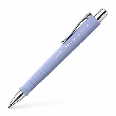 Birotică și accesorii birou - Pix cu mecanism grip ergonomic lila Faber-Castell