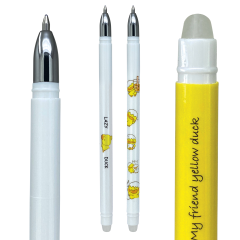 Rechizite școlare - Pix cu radiera Rate culori diferite