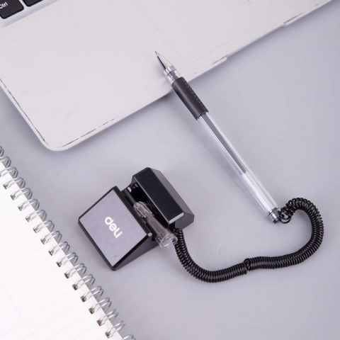 Pix cu suport adeziv si snur 0.5 mm negru Deli [2]
