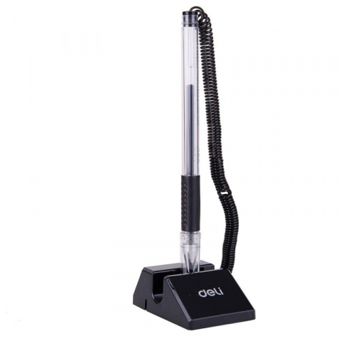 Pix cu suport adeziv si snur 0.5 mm negru Deli [1]