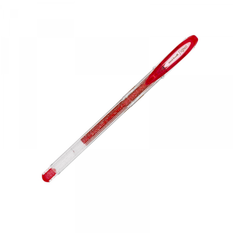 Pixuri - Pix gel Uni-Ball Sparkling rosu