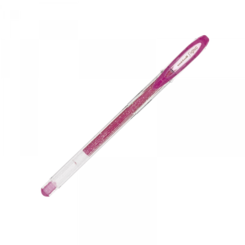 Rechizite școlare - Pix gel Uni-Ball Sparkling roz