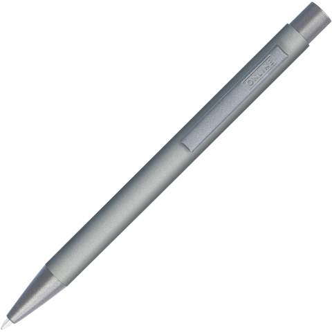 Birotică și accesorii birou - Pix metalic retractabil soft touch gri ONLINE