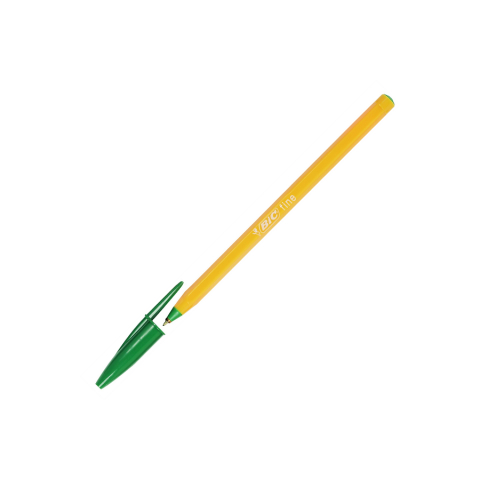 Birotică și accesorii birou - Pix unica folosinta verde 0.3 mm Orange BIC